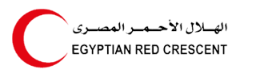 The Egyptian Red Crescent Logo