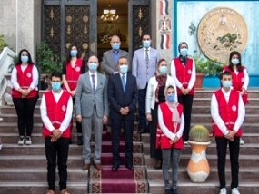 Egyptian Red Crescent launch a campaign "Safe return To schools" in Ismailia governorate
