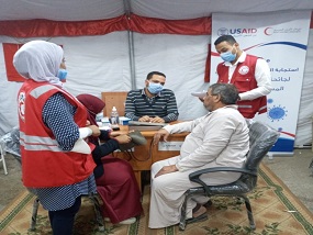 Egyptian Red Crescent Response to COVID 19 Pandemic with cooperation USAID