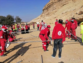 The Egyptian Red Crescent participates in the activity of protecting the Tigris Valley Reserve