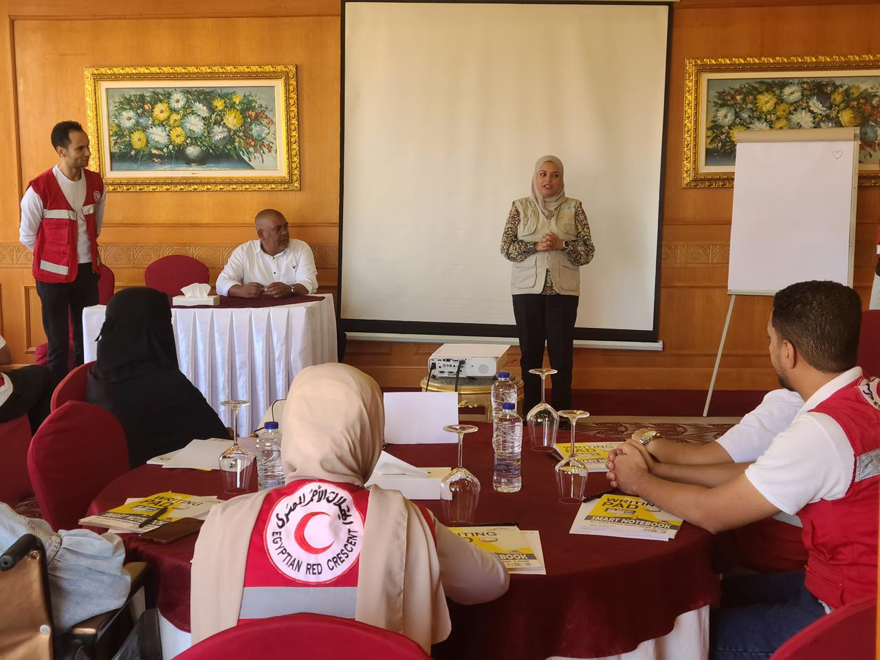 The Egyptian Red Crescent, in partnership with UNICEF Egypt, organized an intensive three-day training course.